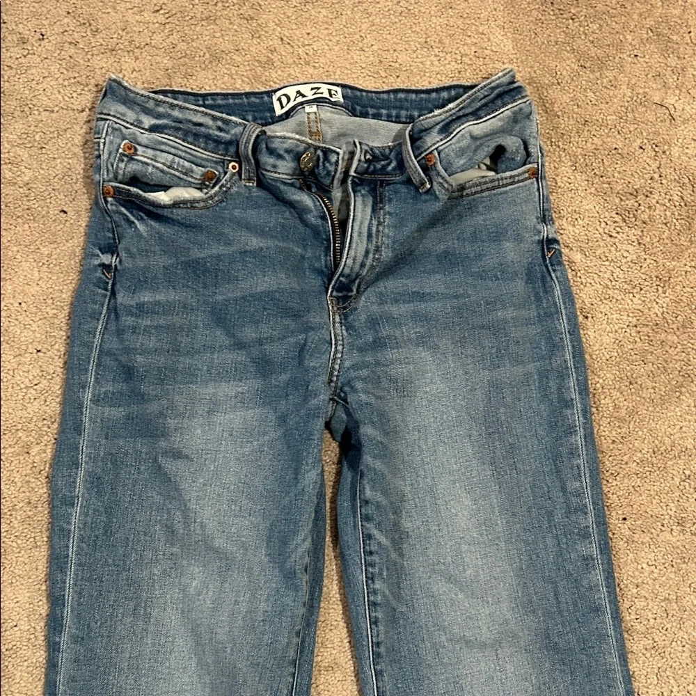 Daze Blue Women's Jeans - Picture 3 of 10